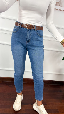 Spodnie skinny Enid denim