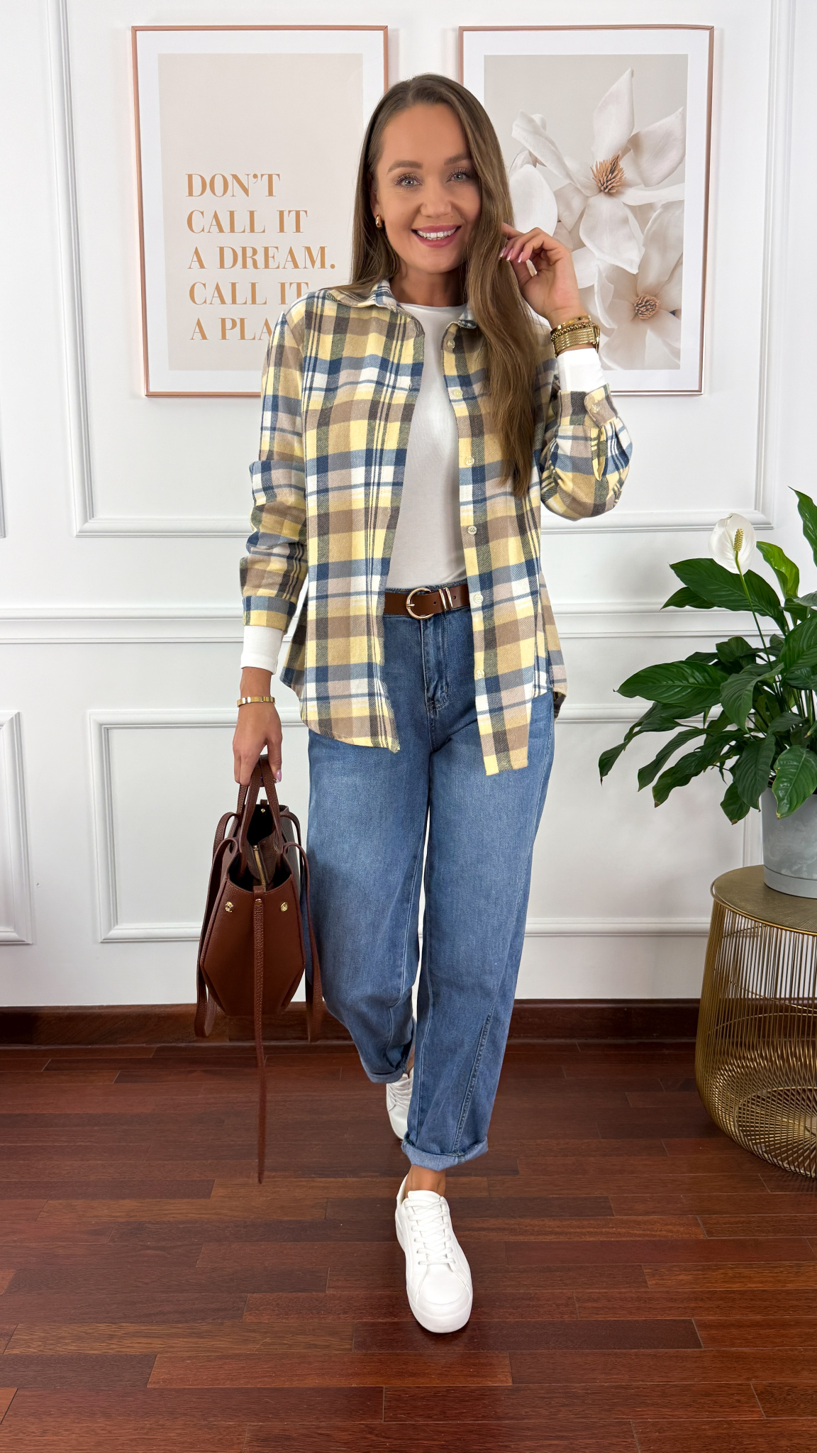 Koszula w kratę Grina...