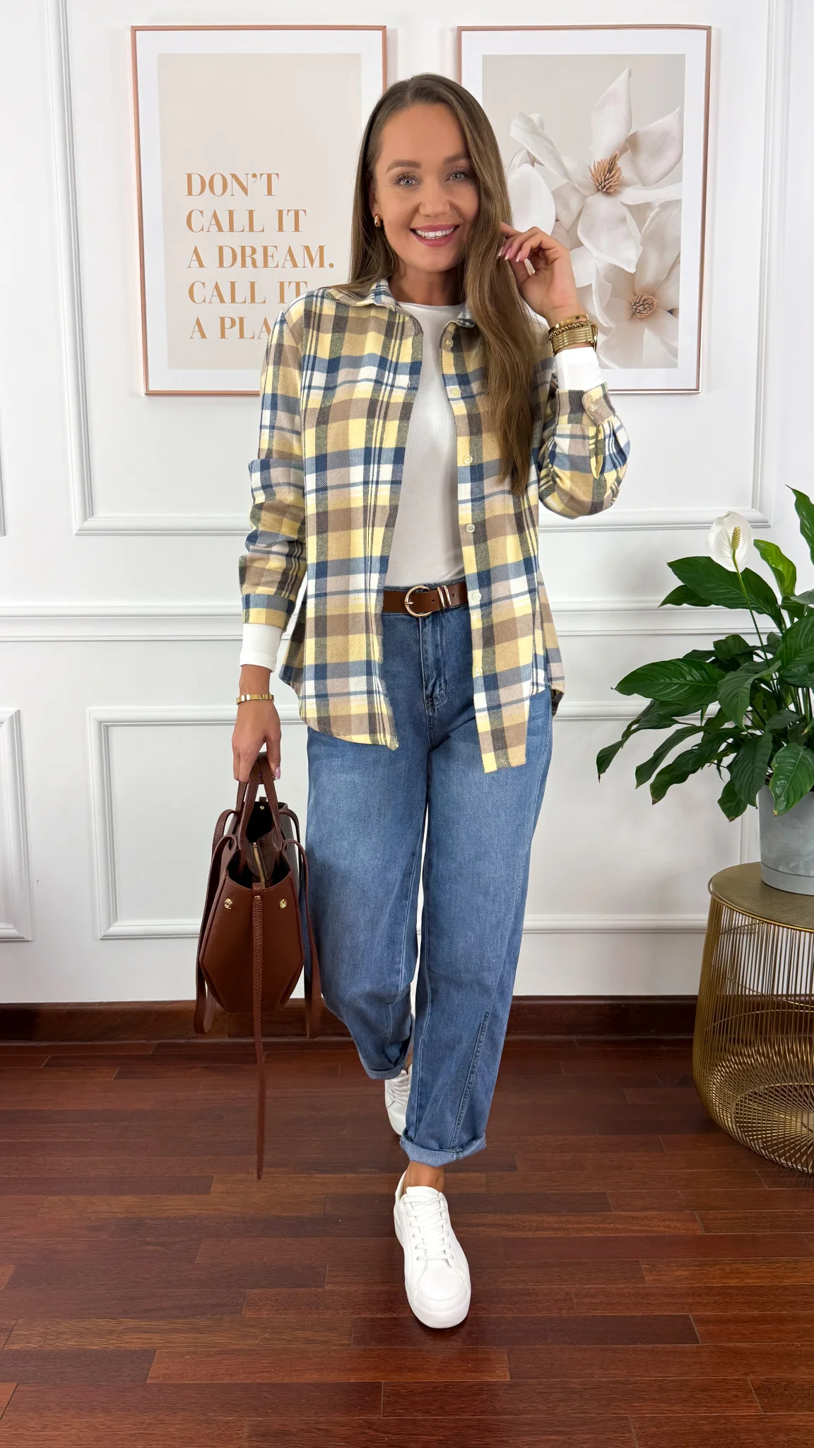 Koszula w kratę Grina...