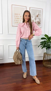 Jeansowe spodnie Jemma straight leg