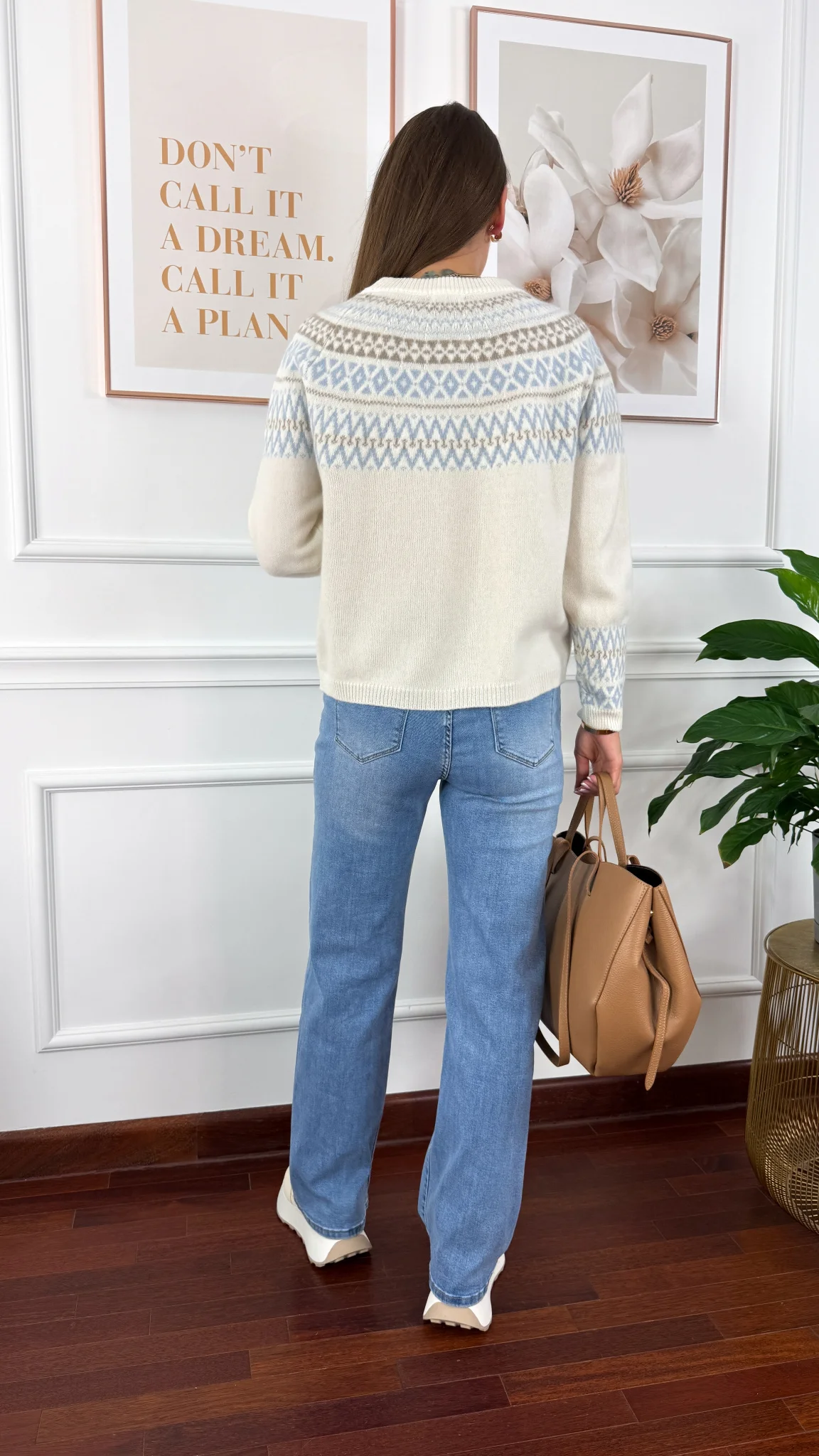 Spodnie Betty wide leg denim