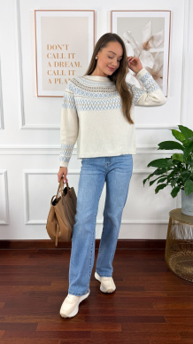 Spodnie Betty wide leg denim