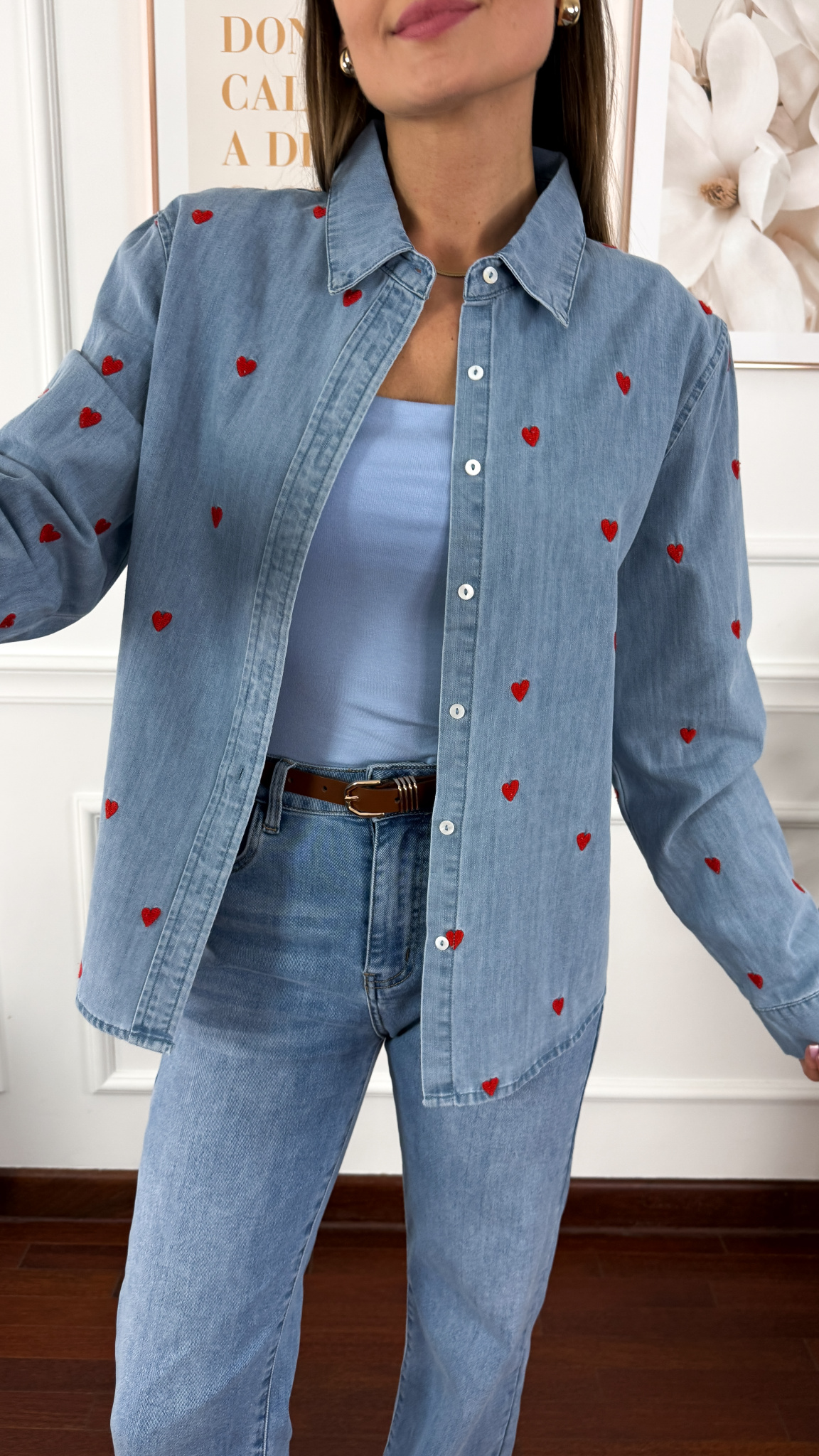 Bawełniana koszula Novel denim