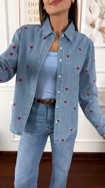 Bawełniana koszula Novel denim