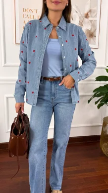 Bawełniana koszula Novel denim