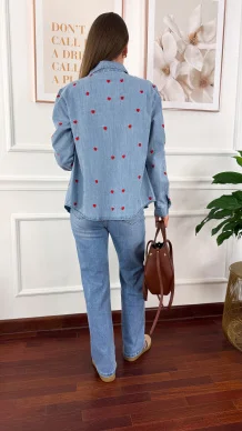 Bawełniana koszula Novel denim