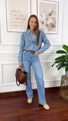 Bawełniana koszula Novel denim