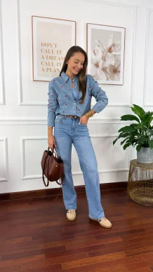 Bawełniana koszula Novel denim