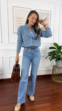 Bawełniana koszula Novel denim