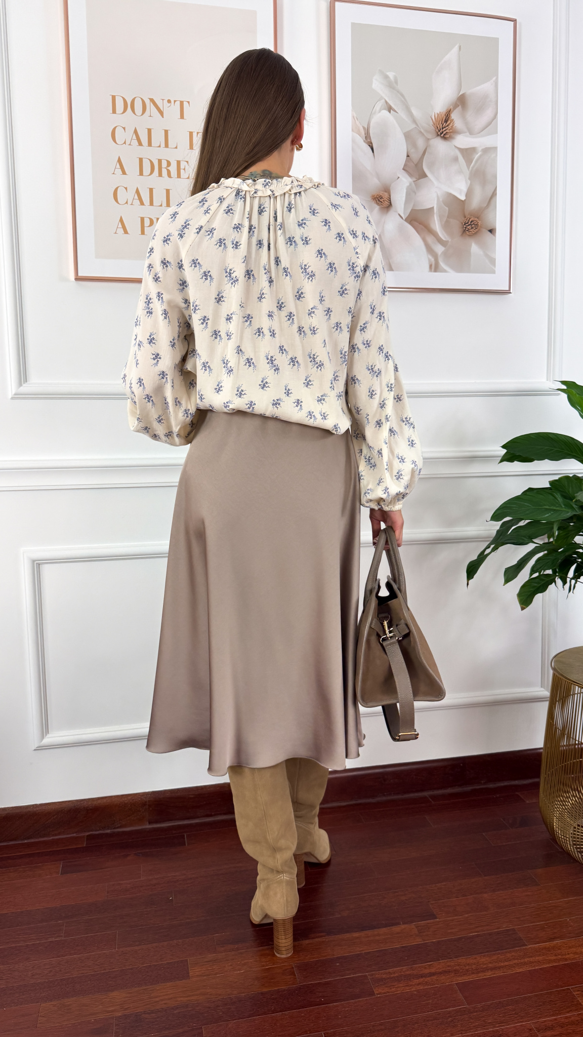 Wiskozowa spódnica Petra kaszmirowa