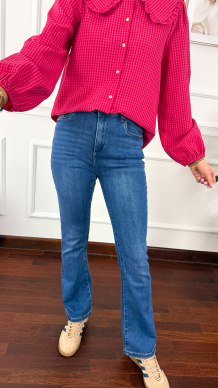 Spodnie dzwony Rose denim