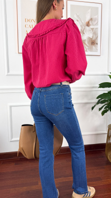 Spodnie dzwony Rose denim