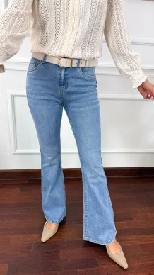 Spodnie dzwony Jose denim