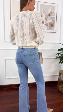 Spodnie dzwony Jose denim