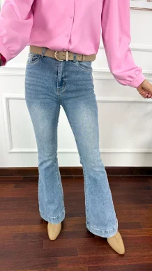 Spodnie dzwony Violetta denim