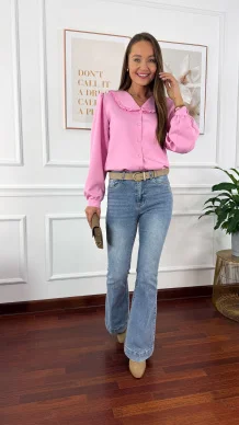 Spodnie dzwony Violetta denim