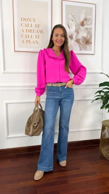 Spodnie dzwony Nivia denim