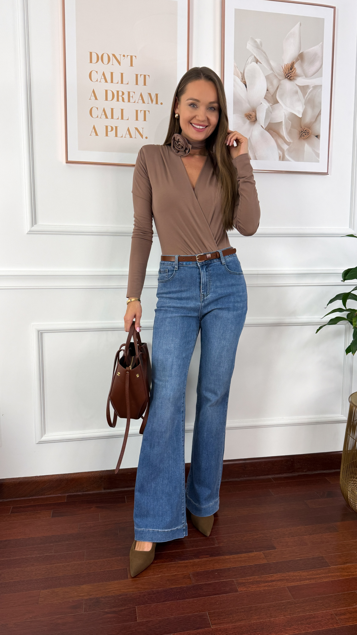 Wiskozowe body Elara cappucino