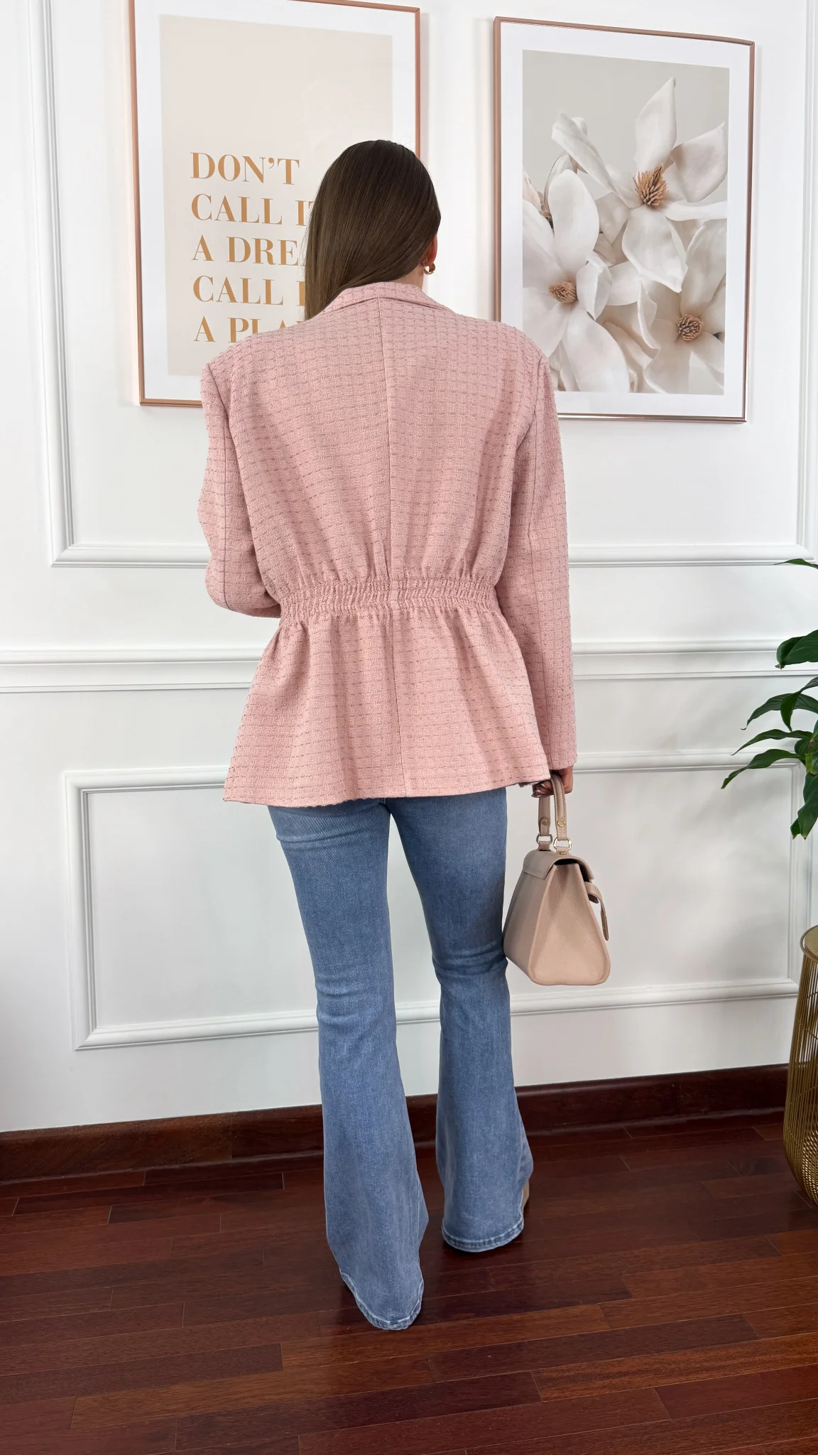 Marynarka Ginevra różowa