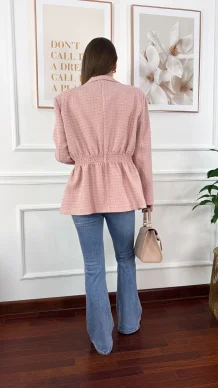 Marynarka Ginevra różowa