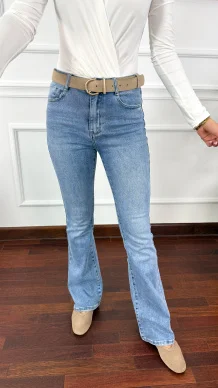 Spodnie dzwony Aurea denim