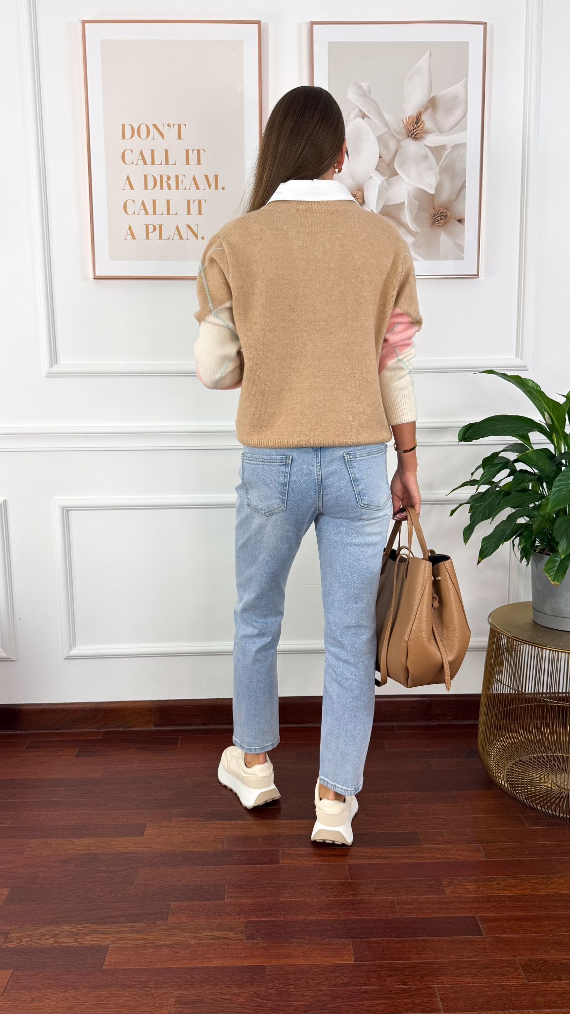 Sweter Melinda camel