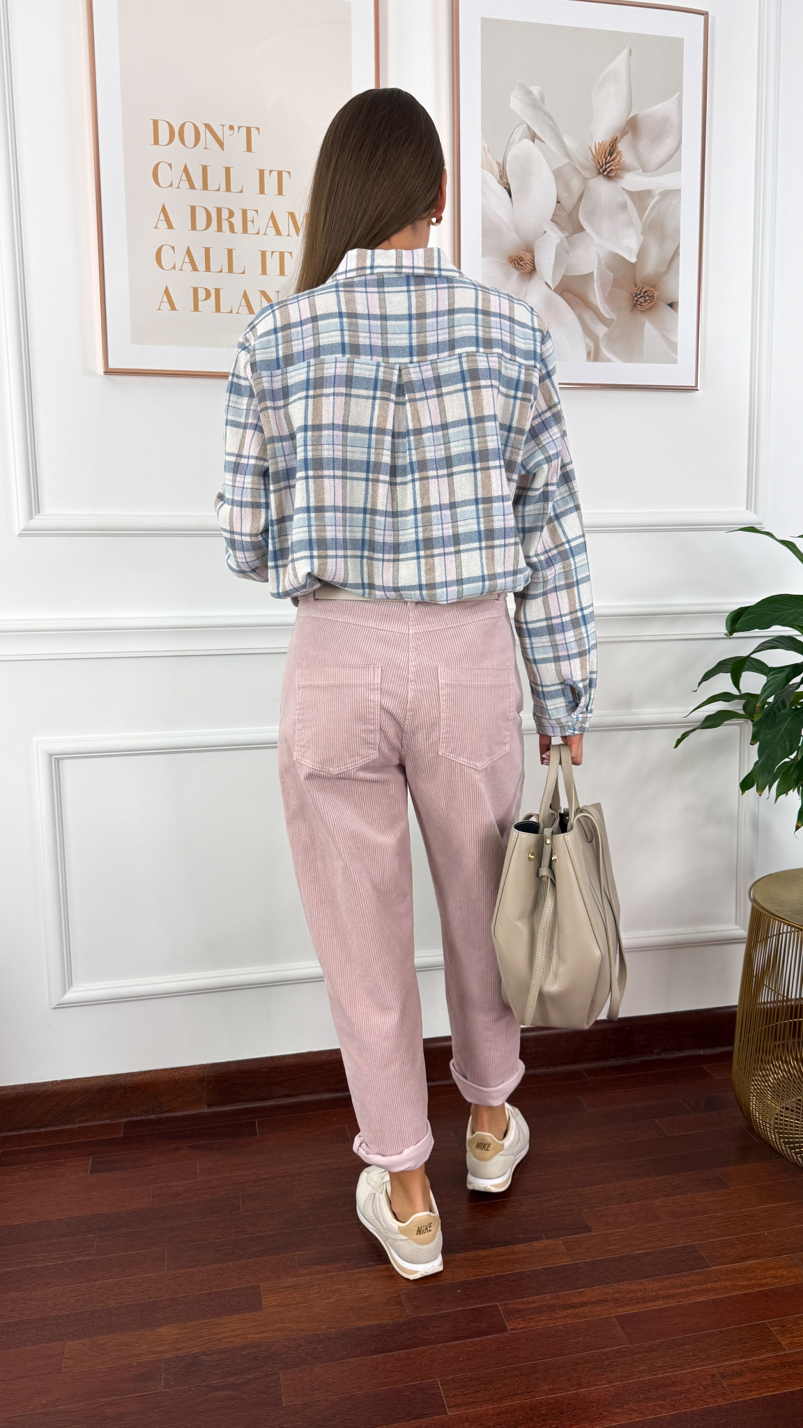 Bawełniane spodnie Sole różówe