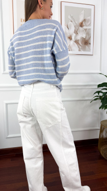 Spodnie balloon Arenia białe