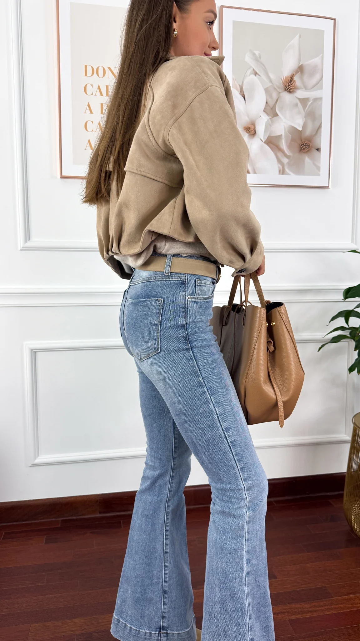 Kurtka Perla beżowa