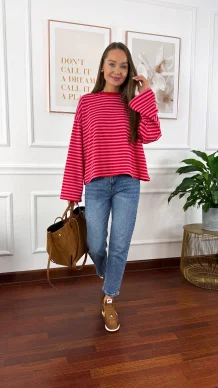 Spodnie mom fit Egle denim