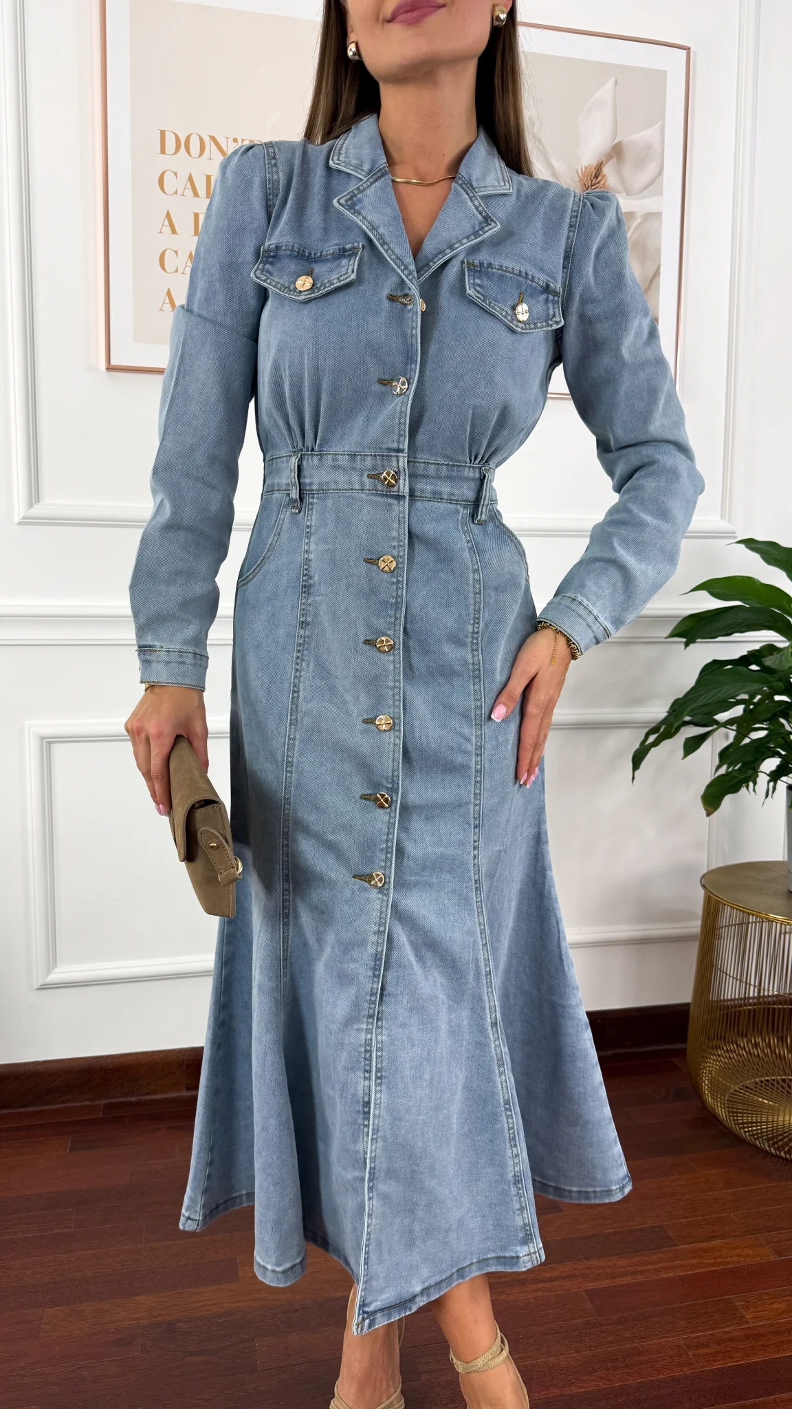 Szmizjerka Caro denim