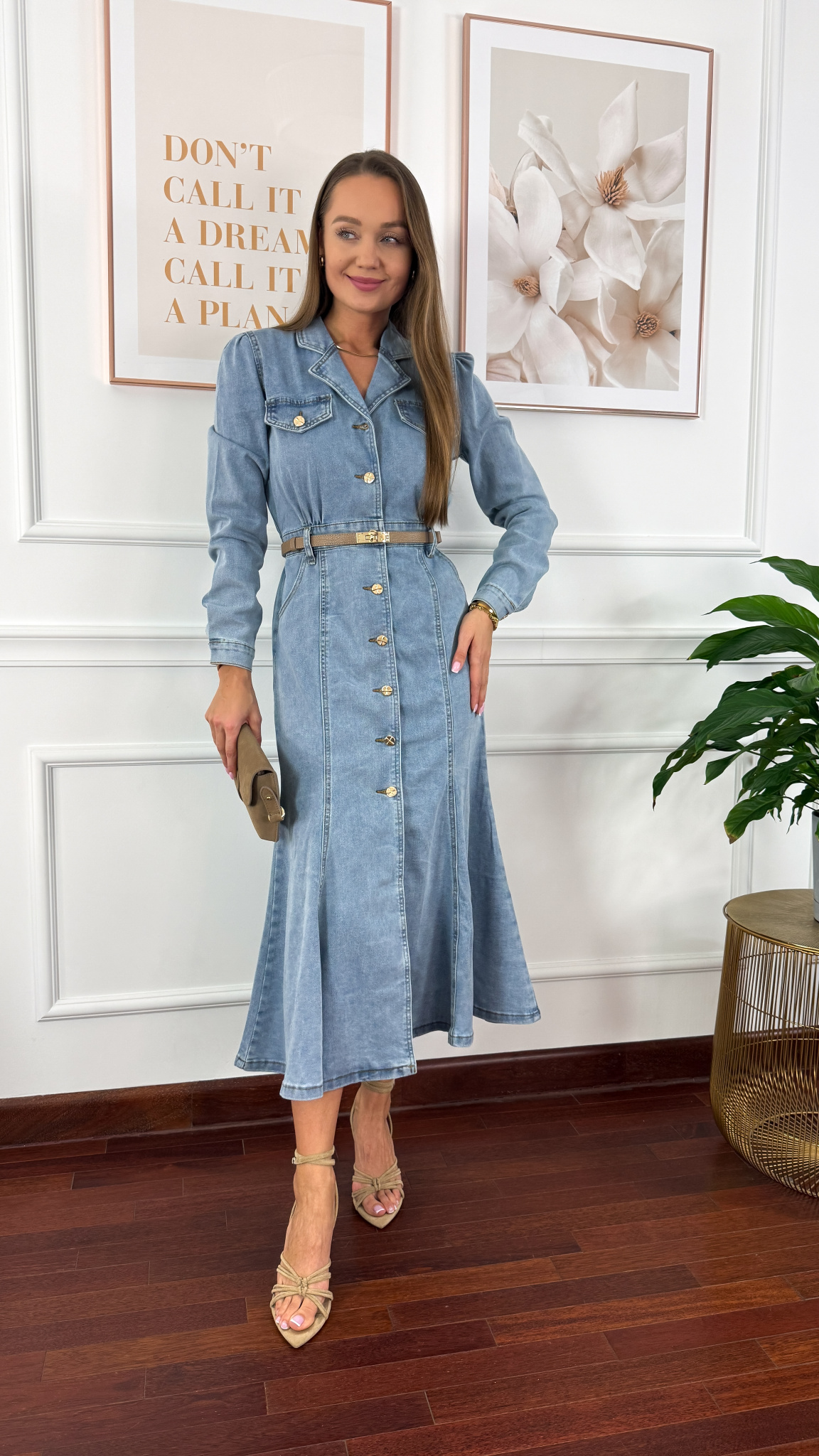 Szmizjerka Caro denim