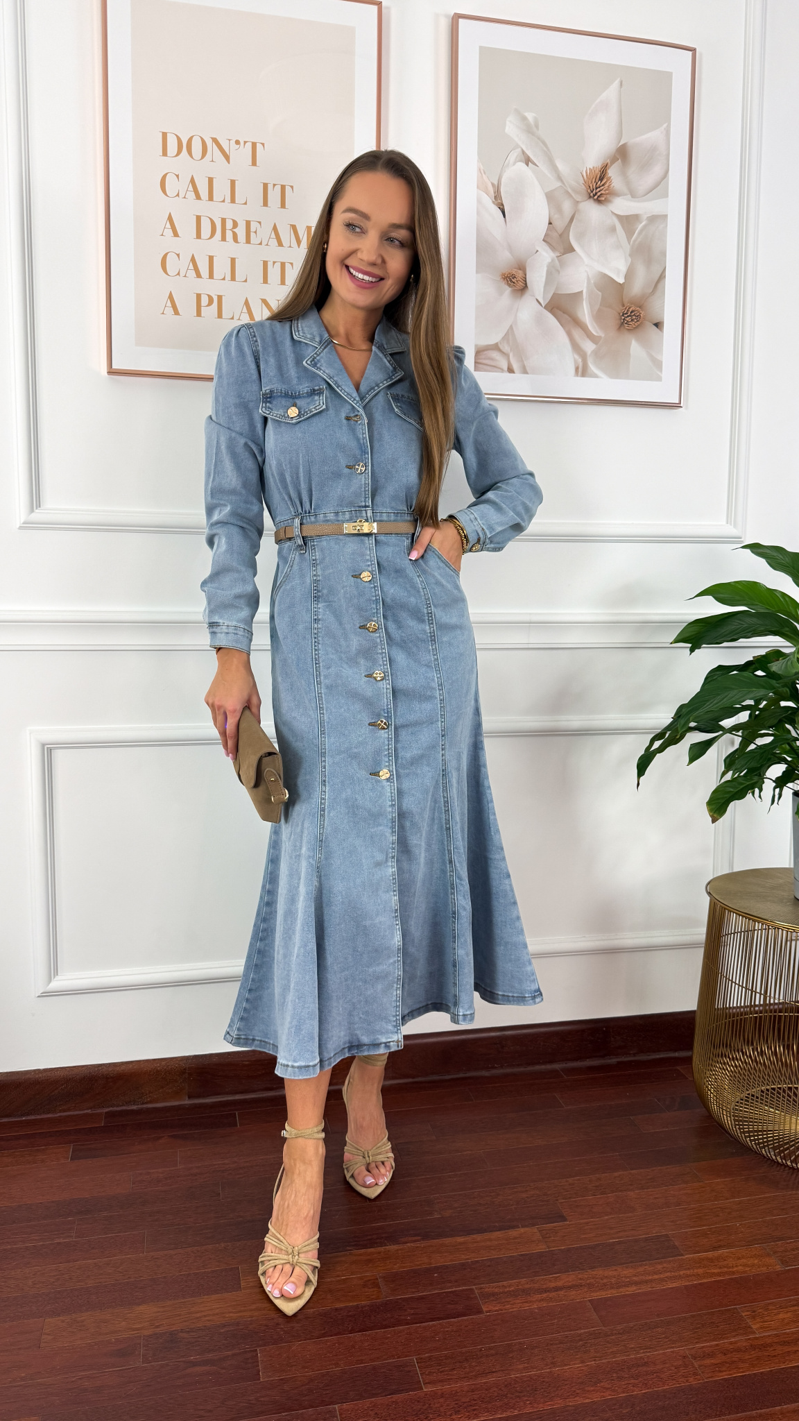 Szmizjerka Caro denim