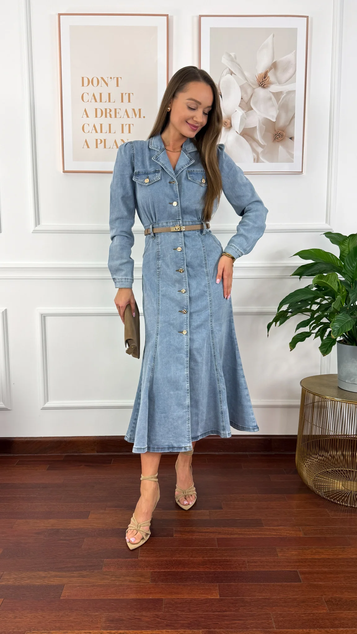 Szmizjerka Caro denim