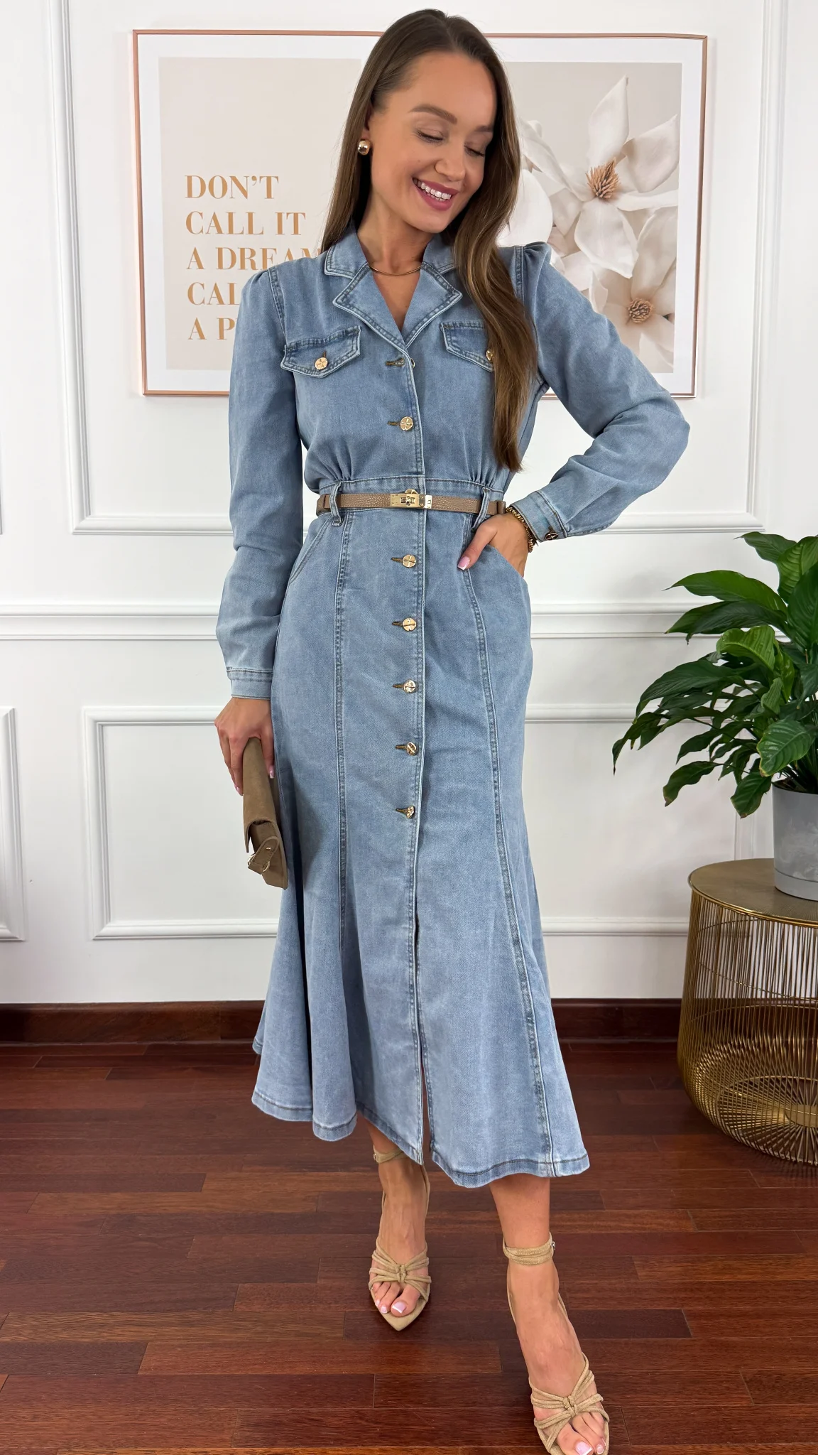 Szmizjerka Caro denim