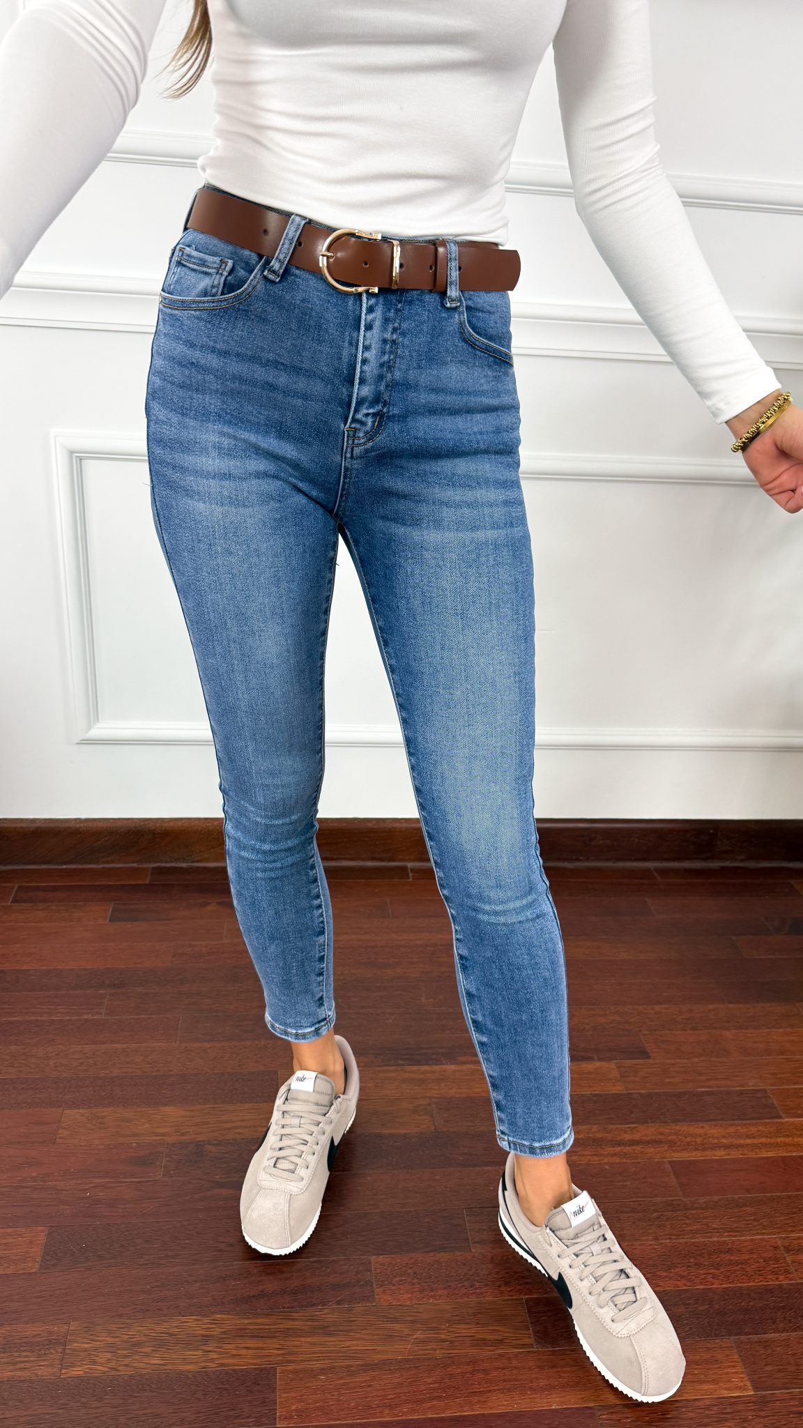 Spodnie skinny Ravena denim