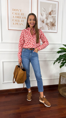 Spodnie mom fit Alessia denim