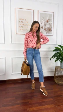 Spodnie mom fit Alessia denim