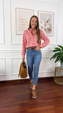 Spodnie mom fit Alessia denim