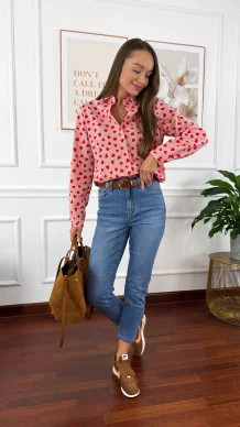 Spodnie mom fit Alessia denim