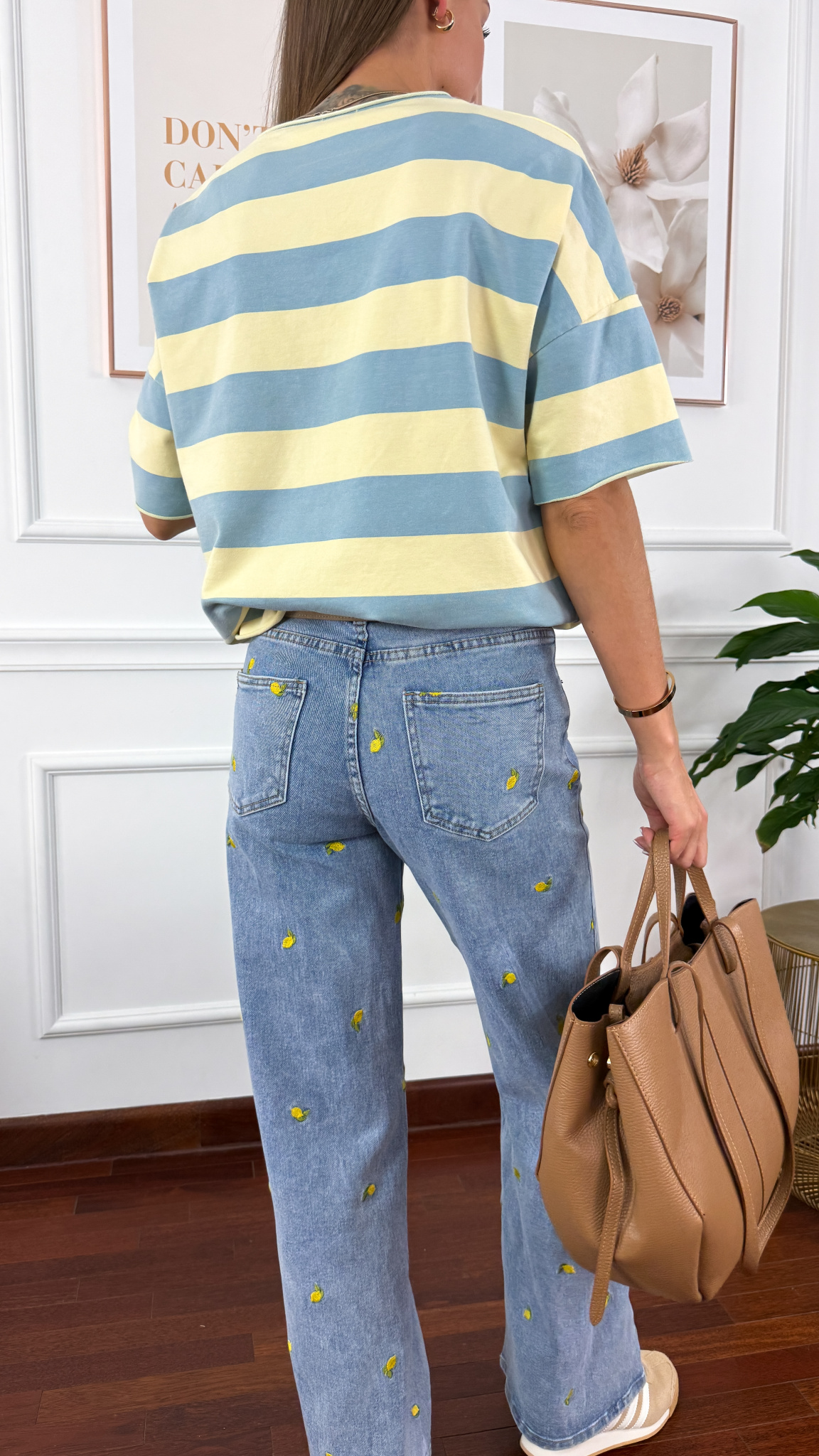 Spodnie wide leg Tracy denim