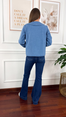 Bawełniana koszula Buena denim