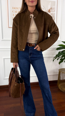 Katana Carlo brązowa