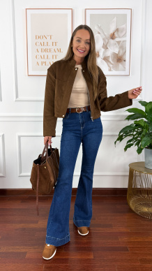 Katana Carlo brązowa