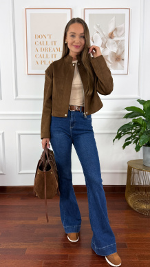 Katana Carlo brązowa