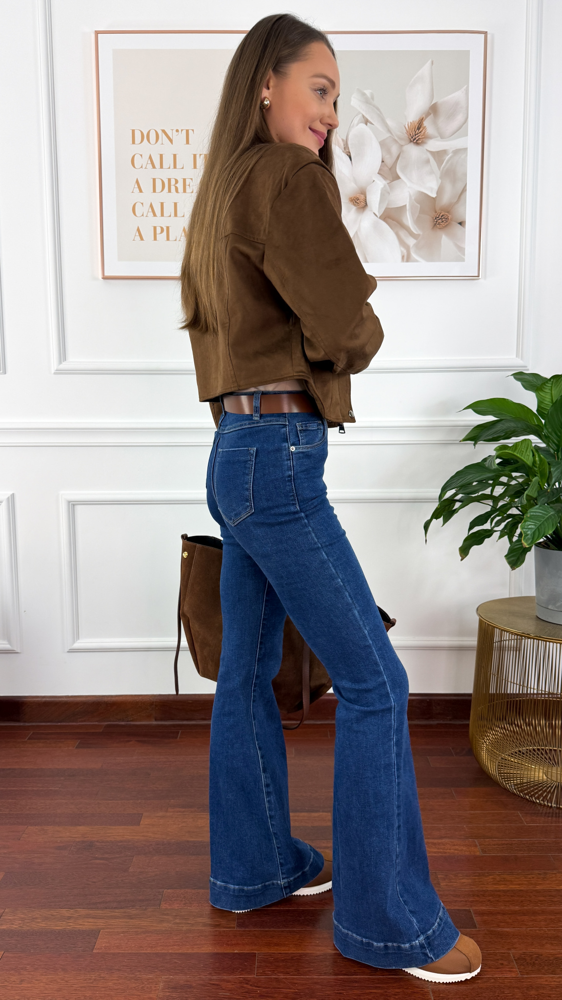 Katana Carlo brązowa