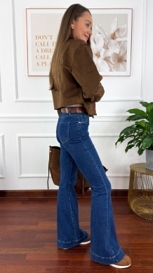 Katana Carlo brązowa