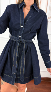 Sukienka Noira ciemny denim