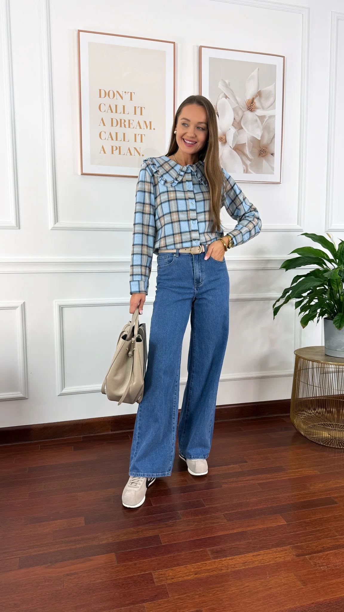 Koszula w kratę Azela w...