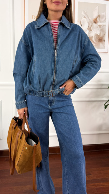 Bomberka Gerda denim